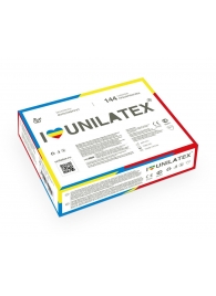 Разноцветные ароматизированные презервативы Unilatex Multifruits - 144 шт. - Unilatex - купить с доставкой в Миассе