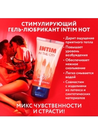 Стимулирующий гель-лубрикант Intim Hot - 60 гр. - Биоритм - купить с доставкой в Миассе