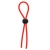 Красное эрекционное лассо с одной бусиной-утяжкой STRETCHY THIN LASSO - Dream Toys - в Миассе купить с доставкой