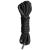 Черная веревка для бондажа Easytoys Bondage Rope - 5 м. - Easy toys - купить с доставкой в Миассе