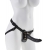 Чёрный с золотом женский страпон Designer Strap-On - Pipedream - купить с доставкой в Миассе