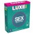 Ребристые презервативы LUXE Royal Sex Machine - 3 шт. - Luxe - купить с доставкой в Миассе