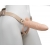 Телесный фаллопротез MEN STYLE с анальным стимулятором - 17,5 см. - LOVETOY (А-Полимер) - купить с доставкой в Миассе