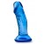 Синий анальный фаллоимитатор Sweet N Small 4 Inch Dildo with Suction Cup - 11,4 см. - Blush Novelties