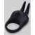 Черное эрекционное виброкольцо Sensation Rechargeable Vibrating Rabbit Love Ring - Fifty Shades of Grey - в Миассе купить с доставкой