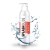 Возбуждающий гель-лубрикант SPLASHGLIDE HOT STIMULATIVE - 330 мл. - Splashglide - купить с доставкой в Миассе