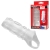 Насадка на пенис с кольцом для мошонки Clear Sensations Enhancer Sex Sleeve - 11,5 см. - XR Brands - в Миассе купить с доставкой