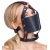 Черный намордник с кляпом-шаром Head Harness With A Gag - Orion - купить с доставкой в Миассе
