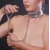 Серебристый ошейник из искусственной кожи - Sitabella - купить с доставкой в Миассе