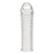 Текстурированная насадка на пенис Clear Textured Penis Enhancing Sleeve Extension - 16,5 см. - BlueLine - в Миассе купить с доставкой