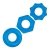Комплект из трех голубых колец для эрекции 3-Pack Nuts   Bolts Stretch Cock Ring Set - BlueLine - в Миассе купить с доставкой