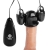 Черная стимулирующая насадка для головки полового члена Multi Speed Vibrating Penis Head Teaser - XR Brands - в Миассе купить с доставкой