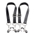 Ремни с зажимами для половых губ Spread Labia Spreader Straps with Clamps - XR Brands - купить с доставкой в Миассе
