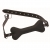 Черный кляп в форме косточки Hound Adjustable Dog Bone Gag - XR Brands - купить с доставкой в Миассе