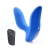 Синий вибромассажер простаты 3,5’’ Remote Control Curve P-spot Massager - 12 см. - Erokay - в Миассе купить с доставкой