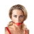 Силиконовый кляп-шар на чёрных ремешках Red Gag silicone - Orion - купить с доставкой в Миассе
