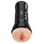 Телесный мастурбатор-вагина в черной колбе Super Luscious Lips XXL - Pipedream - в Миассе купить с доставкой