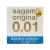 Увлажнённый презерватив Sagami Original 0.01 Extra Lub - 1 шт. - Sagami - купить с доставкой в Миассе