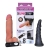 Страпон с 2 насадками и вибрацией UniStrap - 20 и 18 см. - LOVETOY (А-Полимер) - купить с доставкой в Миассе