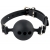 Силиконовый кляп-шар с отверстиями для дыхания Silicone Breathable Ball Gag Small - Pipedream - купить с доставкой в Миассе