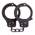Чёрные наручники из листового металла BONDX METAL CUFFS BLACK - Dream Toys - купить с доставкой в Миассе