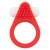 Красное эрекционное кольцо LIT-UP SILICONE STIMU RING 1 RED - Dream Toys - в Миассе купить с доставкой
