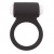 Чёрное эрекционное виброкольцо LIT-UP SILICONE STIMU RING 3 BLACK - Dream Toys - в Миассе купить с доставкой