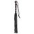 Чёрная мини-плеть из резины Rubber Mini Whip - 22 см. - Blush Novelties - купить с доставкой в Миассе