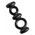Двойное эрекционное кольцо Dual Stretch To Fit Cock and Ball Ring - XR Brands - в Миассе купить с доставкой