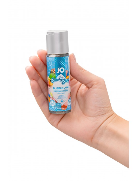 Смазка на водной основе Candy Shop Bubblegum с ароматом жвачки - 60 мл. - System JO - купить с доставкой в Миассе