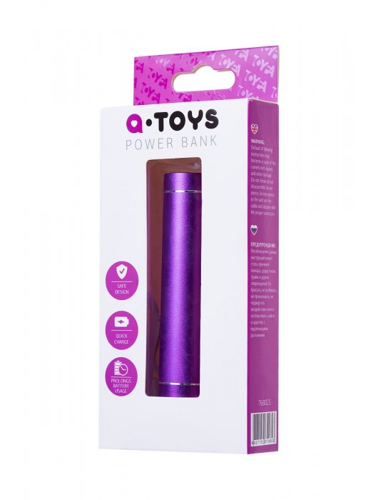 Портативное зарядное устройство A-toys 2400 mAh microUSB - A-toys - купить с доставкой в Миассе