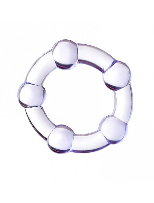 Фиолетовое эрекционное кольцо A-Toys - A-toys - в Миассе купить с доставкой