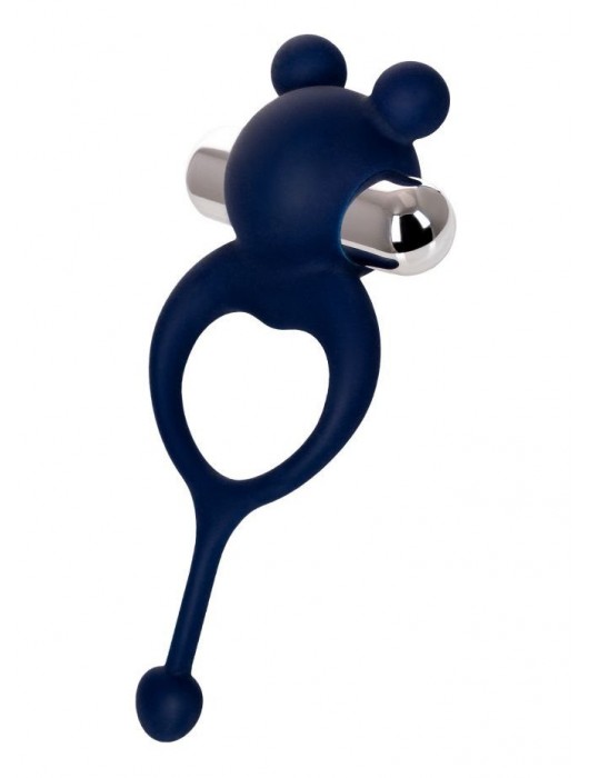 Синее виброкольцо с хвостиком JOS MICKEY - JOS - в Миассе купить с доставкой