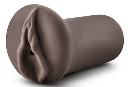 Коричневый мастубратор-вагина Nicole s Kitty - Blush Novelties - в Миассе купить с доставкой
