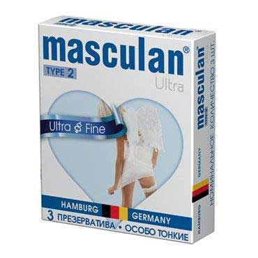 Ультратонкие презервативы Masculan Ultra Fine с обильной смазкой - 3 шт. - Masculan - купить с доставкой в Миассе