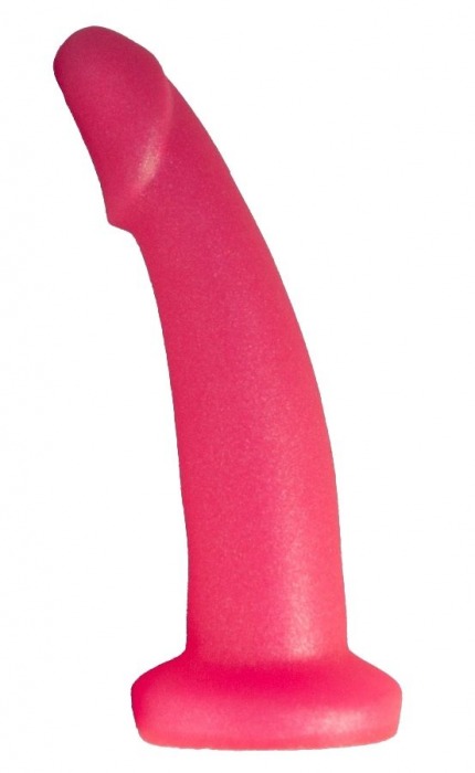 Розовый плаг-массажёр для простаты - 13,5 см. - LOVETOY (А-Полимер) - в Миассе купить с доставкой