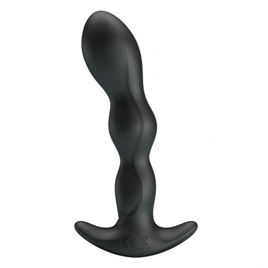 Черный анальный стимулятор простаты с вибрацией Special Anal Massager - 14,5 см. - Baile - в Миассе купить с доставкой