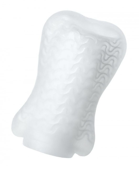 Белый мастурбатор A-Toys Pocket Wavy - A-toys - в Миассе купить с доставкой
