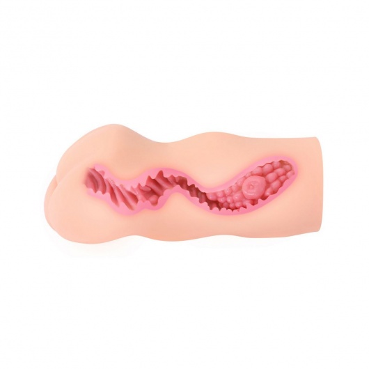 Телесный мастурбатор-вагина с двойным слоем - KOKOS - в Миассе купить с доставкой