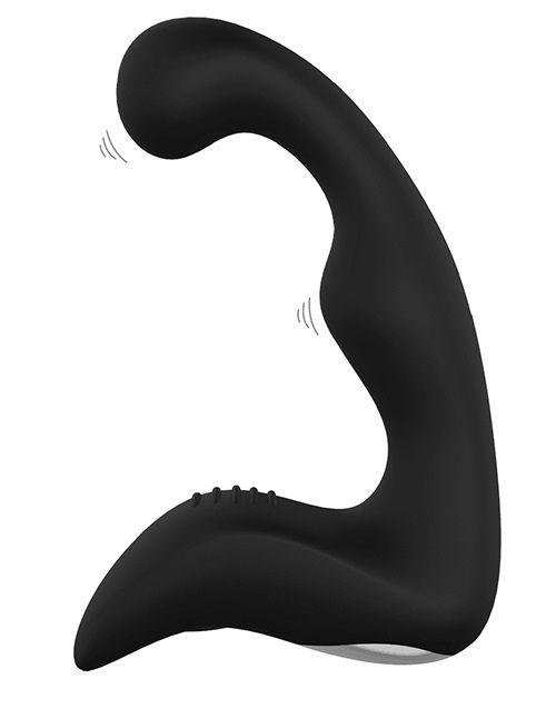 Чёрный перезаряжаемый массажёр простаты BOOTY PLEASER - Dream Toys - в Миассе купить с доставкой