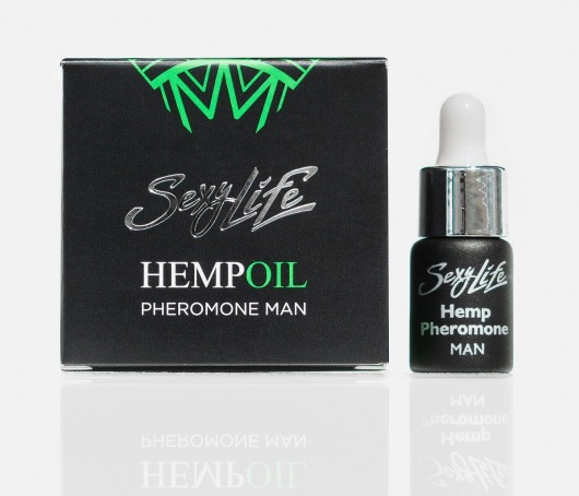 Мужские духи с феромонами Sexy Life HEMPOIL man - 5 мл. -  - Магазин феромонов в Миассе