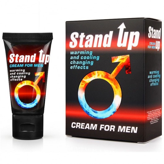 Возбуждающий крем для мужчин Stand Up - 25 гр. - Биоритм - купить с доставкой в Миассе