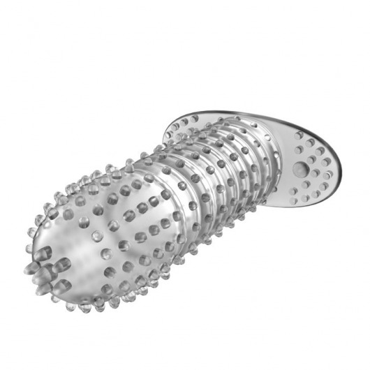 Закрытая прозрачная насадка Crystal sleeve - 12 см. - Erowoman-Eroman - в Миассе купить с доставкой