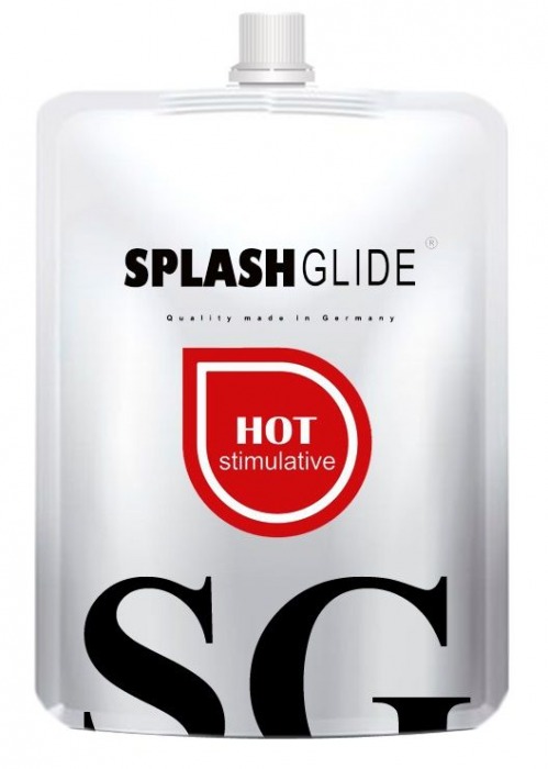 Возбуждающий лубрикант на водной основе Splashglide Hot Stimulative - 100 мл. - Splashglide - купить с доставкой в Миассе