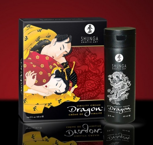 Интимный мужской крем  Дракон - Shunga - купить с доставкой в Миассе