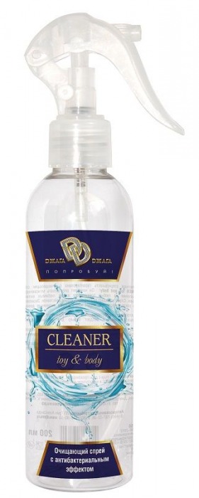 Очищающий спрей CLEANER toy and body - 200 мл. - БиоМед - купить с доставкой в Миассе