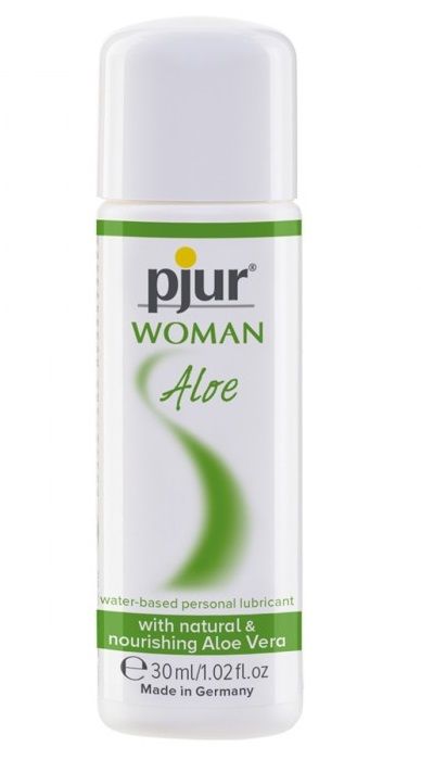 Лубрикант на водной основе pjur WOMAN Aloe - 30 мл. - Pjur - купить с доставкой в Миассе
