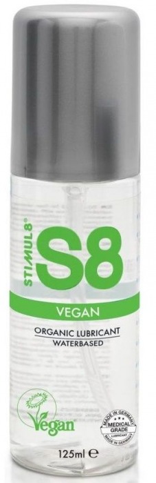 Веганский лубрикант на водной основе S8 Vegan Lube - 125 мл. - Stimul8 - купить с доставкой в Миассе