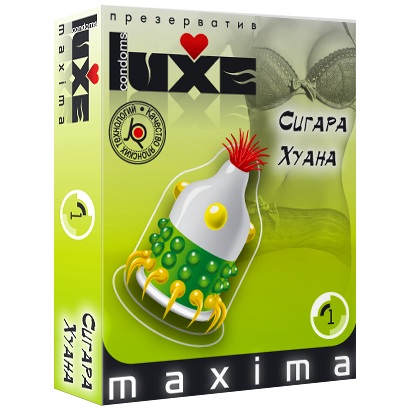 Презерватив LUXE Maxima  Сигара Хуана  - 1 шт. - Luxe - купить с доставкой в Миассе