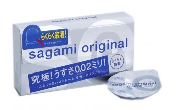 Ультратонкие презервативы Sagami Original QUICK - 6 шт. - Sagami - купить с доставкой в Миассе